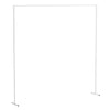 Romantic Wedding Arch Party Backdrop Stand Elegant White Metal Frame Flower Rack