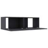 TV Cabinet TV Stand Unit Wall Mounted Floating Cupboard 2 Compartments Furniture
