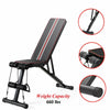 Adjustable Multifunctional Weight Bench Exercise Workout Training Benches Black
