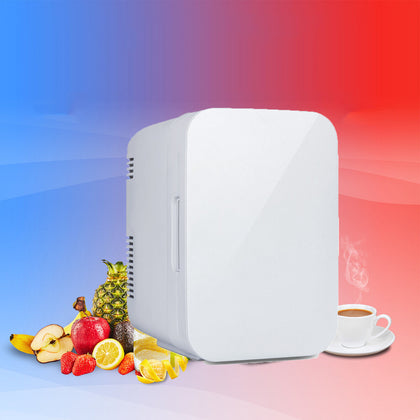 Mini Fridge Portable Cooler Warmer 4L Tabletop Ice Box Small Bedroom Car Office