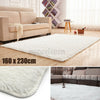 Fluffy Shaggy Rugs Anti-Skid Area Rug Dining Room Carpet Floor Mat Home Bedroom