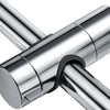 1x Chrome Shower Rail Head Slider Holder Adjustable Universal Bracket 25mm New