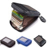 Credit Card Holders Leather Credit Wallets for Women Men RFID Blocking Protector