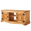 Corona TV Stand Solid Pine Straight Corner Cabinet Media Entertainment Unit