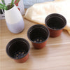 50/100 Pcs 9/10/12CM Plastic Garden Patio Plant Flower Pot Bottom Holes Resuable