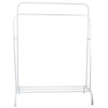 Double Clothes Rail Rack Garment Hanging Heavy Duty Organizer Coat Storage Shelf