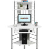 Corner Computer Desk with Shelves & Storage Office Furniture Piranha Oscar PC 8g