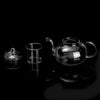 Stove Microwave Safe Anti-Explosion Glass Teapot 800/1000ml with Glass Filter