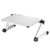 Adjustable Laptop Table Stand Lap Sofa Bed Tray Folding Computer Desk White