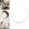 Metal Round Flower Rack Cake Stand Hoop Wedding Centrepiece Floral Display Arch