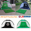 Golf Practice Net 2M Portable Golf Chipping Practice Net Indoor Outdoor UK
