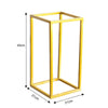 Metal Gold Geometric Flower Rack Wedding Art Pedestal Stand Props Detachable NEW