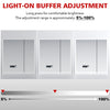 LED Bathroom Mirror Cabinet With Bluetooth Socket Demister 3 Color Light 600x630