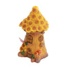 Solar Garden Mushroom Lights Resin Sunflowers Tree House Figurine Lamp Ornaments