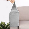 2x Stretch Velvet Armchair Covers Chair Arm Protector Cover Sofa Couch Armrest