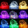 Waterproof String Fairy Lights 20-500 LED Solar Power Battery Outdoor Tree
