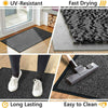 Heavy Duty Non Slip Rubber Barrier Mat Outdoor Indoor Door Mat Large Kitchen Rug