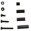 260pcs M3 Spacer Nylon Black Hex Screw Nut Standoff PCB Assortment Box Kit