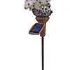 2pcs LED Solar Light Owl Outdoor Lawn Stakes Lamp Home Garden Decoration UK