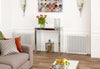 Venetian Mirrored Compact Console Table - Small Hall Side Glass Dressing - VEN38