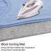 Portable Wool Pressing Mat Ironing Felt Pad Easy Press Ironing Mat 12x18 Inch
