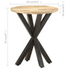 Industrial Side Table Rustic Solid Mango Wood Plant Stand Bedside Nightstand End