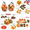 Artificial Pumpkin Harvest Autumn Fall Thanksgiving Wreath Banquet Home Decor