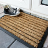 Classic Coir & Rubber Door Mat | Heavy Duty Non Slip Mats for Outside | Doormats (40 x 60 cm (1 ft 4 in x 2 ft))