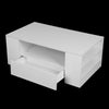 High Gloss Coffee Table Wooden Drawer Storage Modern Living Room Furniture