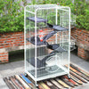 Large Metal Tall Rat Ferret Chinchilla Squirrel Guinea Pig Pet Cage House Wheels