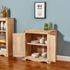 New Sideboard 2 Door Storage Cupboard Solid Mexican Waxed Pine Buffet Cabinet