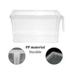 2/4/6 Fridge Box Holder Lid Kitchen Organiser Cupboard Food Storage Container