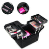 Large Women Vanity Case Beauty Box Make up Cosmetic Nail Tech Storage Use Travel