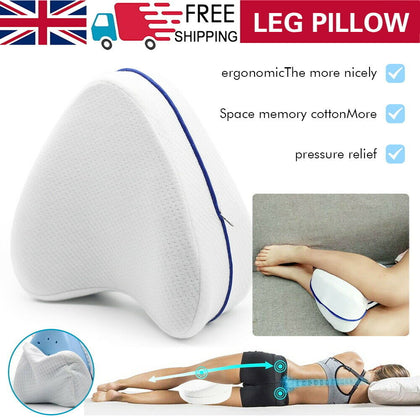 Orthopedic Memory Knee Pillow Leg Hip Cushion Positioner Sciatica Pain Relief UK