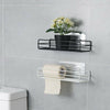Free Punch Iron Shower Shelf Bathroom Storage Rack Caddy Organiser Tidy Shelf UK