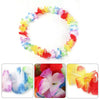 24 Pcs Lei Flower Garlands Necklace Hawaiian Tropical Beach Party Fancy Dress