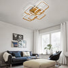 LED Ceiling Light Geometric Lamp Chic Design Lights Fixture Room Decor Lighting
