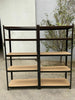 Garage Racking 5 Tier Shelving Unit Boltless Heavy Duty Metal Shelf Shed Storage