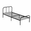 3FT Single Metal Bed Frame Strong Structure Bedstead Bedroom For Adult Kids