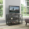 Industrial Console Table Hallway Furniture 3 Tier Bookcase Display Unit Metal