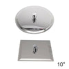 Square Large Shower Head 10" Stainless Steel Rainfall Overhead High Pressure UK