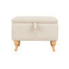 Chesterfield Ottoman Bench Velvet Deep Button Seat Storage Chest Toy Rect Stool