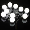 10X Vanity Mirror Lights Dimmable LED Makeup Lights For Makeup Dressing Table UK