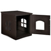 Cat Litter Box Enclosure Kitty Hidden Washroom Toilet Bedside Sleeping House