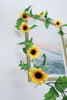 2m 20LED Artificial Sunflower String Light Fairy Lights Home Party Warm Decor