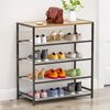 Dustproof 5 Tiers Shoe Rack Shoes Storage Shoe Organiser Shelving Cabinet Stand