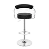 2PCS Bar Stools Rotated 360 Degrees Chair Swivel Gas Lift Foot Rest Seat UK