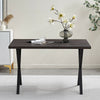 X-Design Legs Dining Table MDF Top Metal Desk Workstation Dining Room Kitchen UK