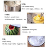 7 Speed Electric Food Stand Hand Mixer Bowl Cake Dough Hook Whisk Beater UK