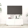 Modern TV Unit Cabinet Stand High Gloss Doors 200cm with LED Lights Drawers